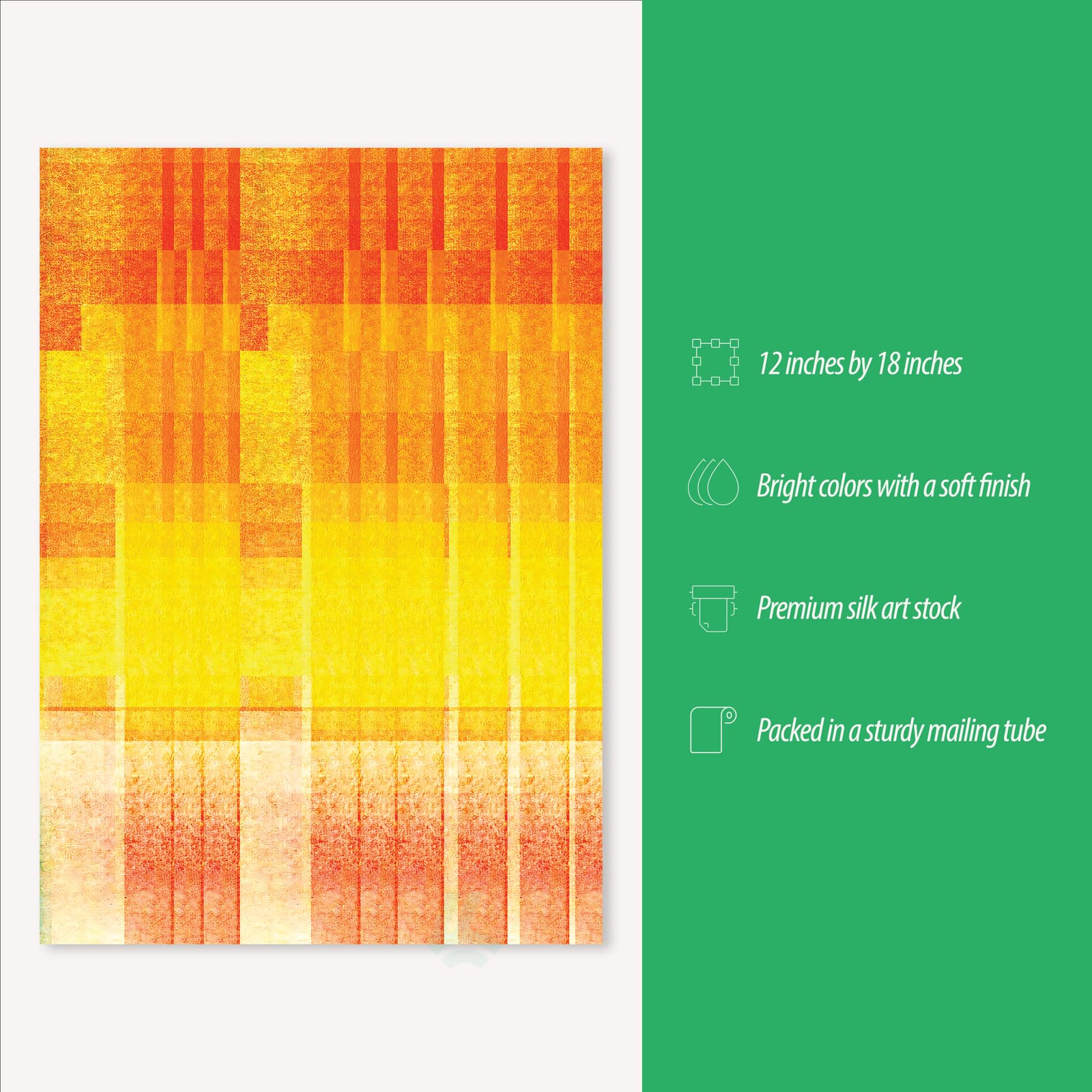 Abstract Geometric Poster Wall Art product photo 3