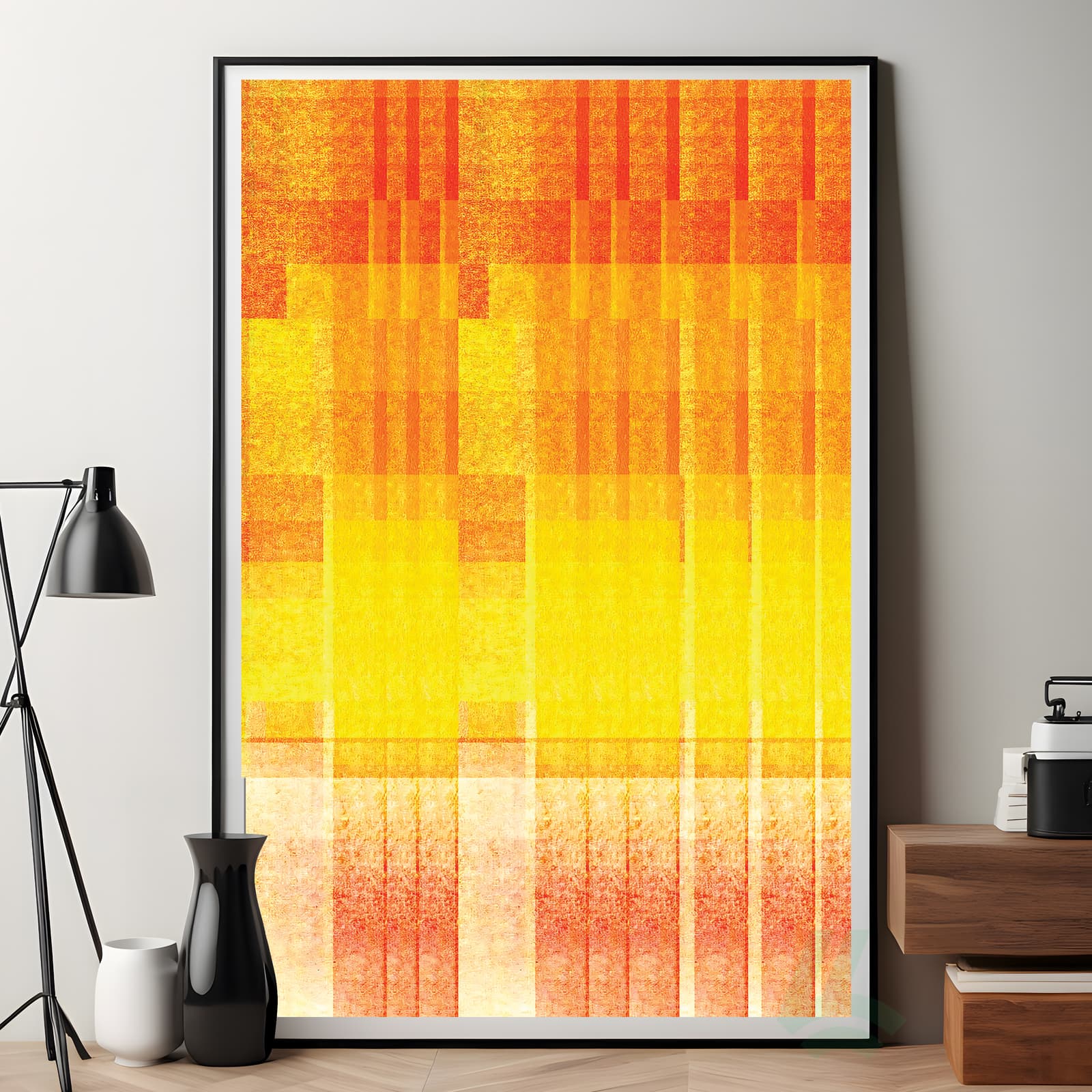Abstract Geometric Poster Wall Art product photo 7