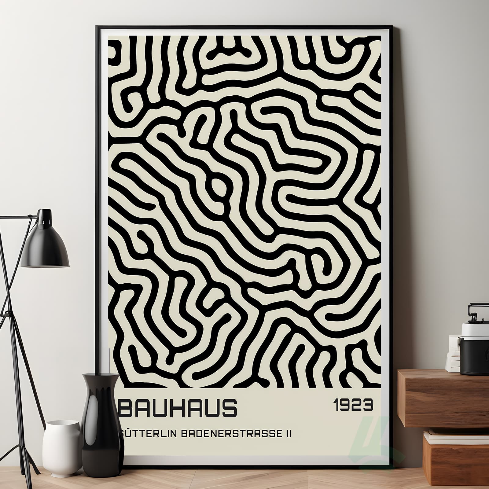 Bauhaus Poster Abstract Wall Art 1923 Print product photo 7