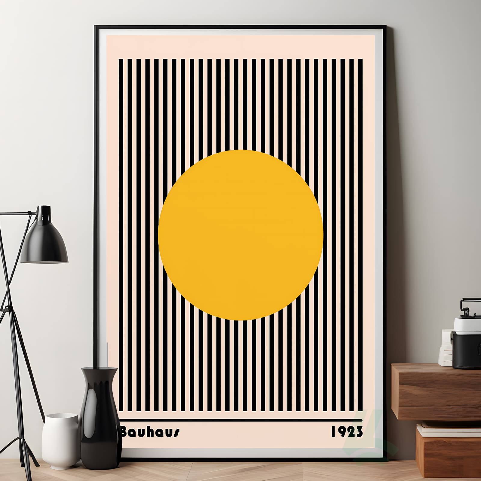 Bauhaus Poster Geometric Abstract Wall Art product photo 7