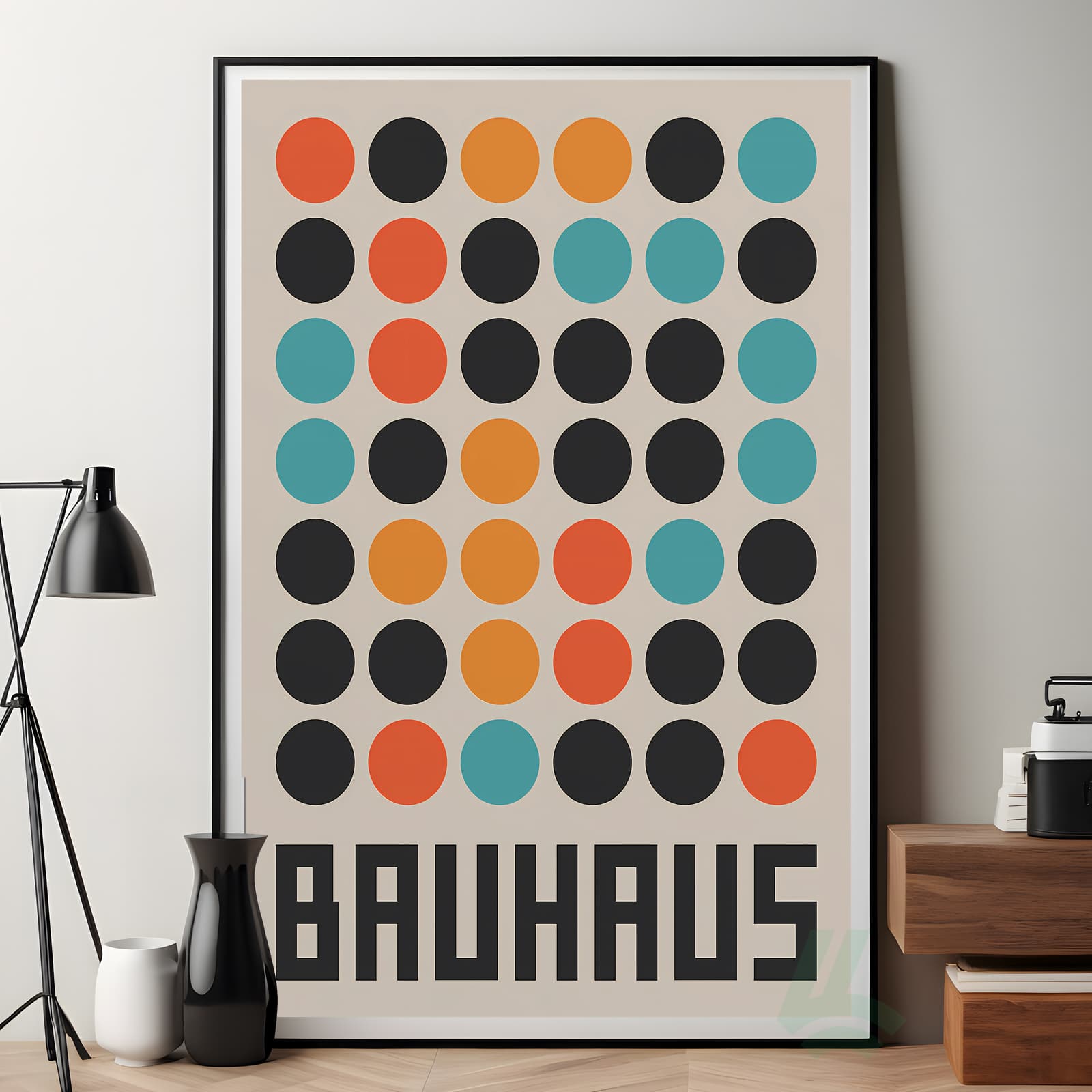 Bauhaus Poster Geometric Wall Art product photo 7
