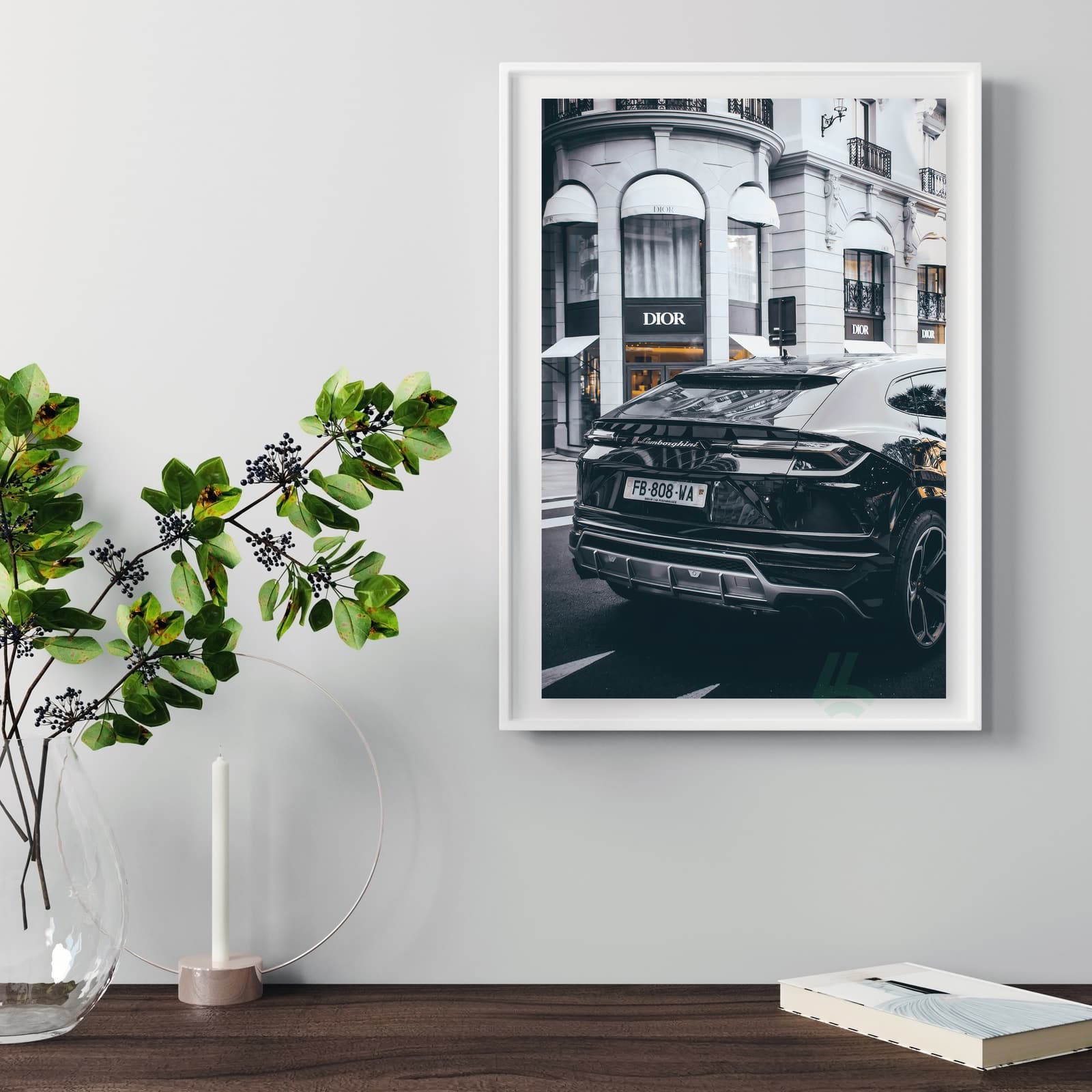 Car Poster Luxury Supercar Wall Art product photo 5