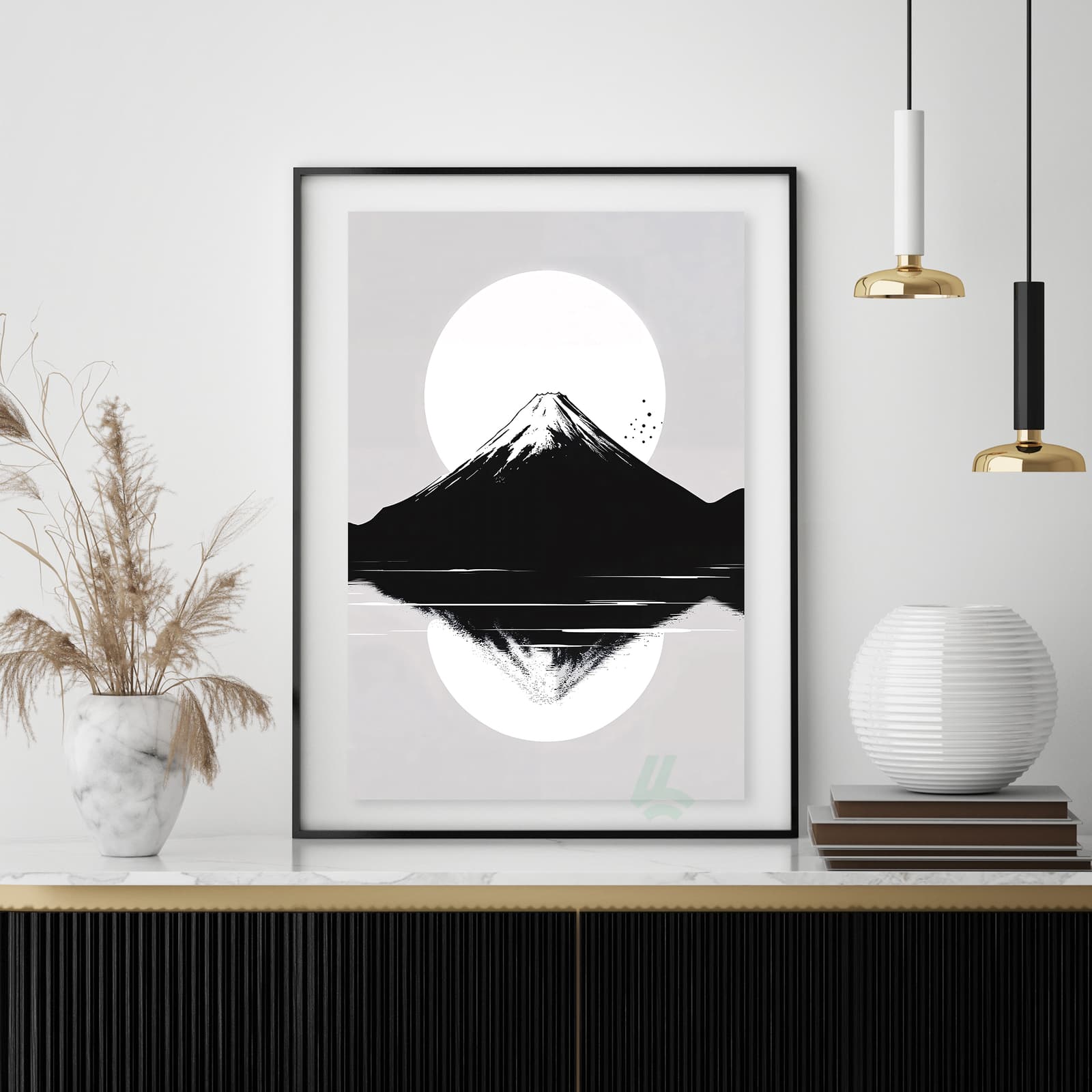 Japanese Mountain Poster Featuring Mount Fuji product photo 4