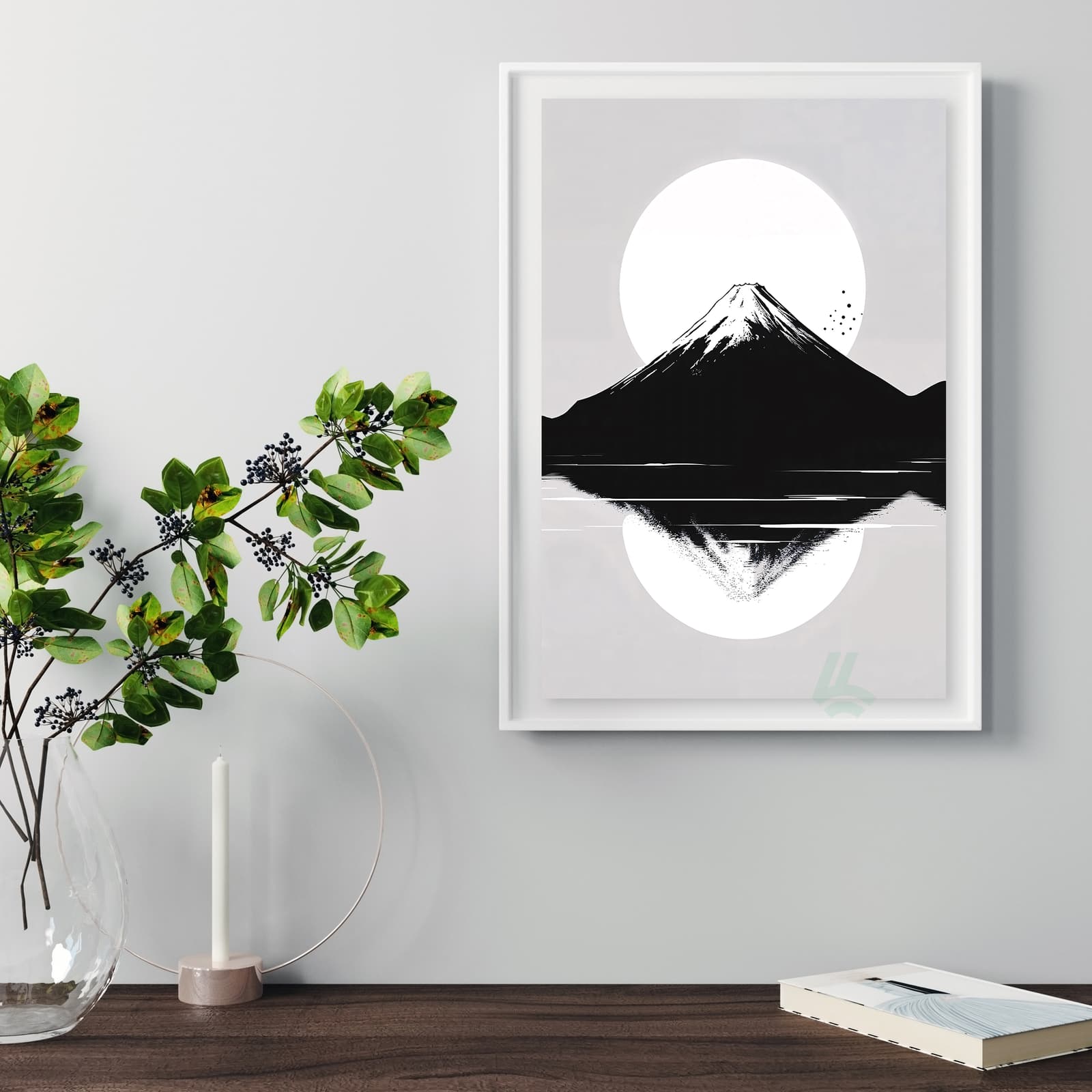 Japanese Mountain Poster Featuring Mount Fuji product photo 5