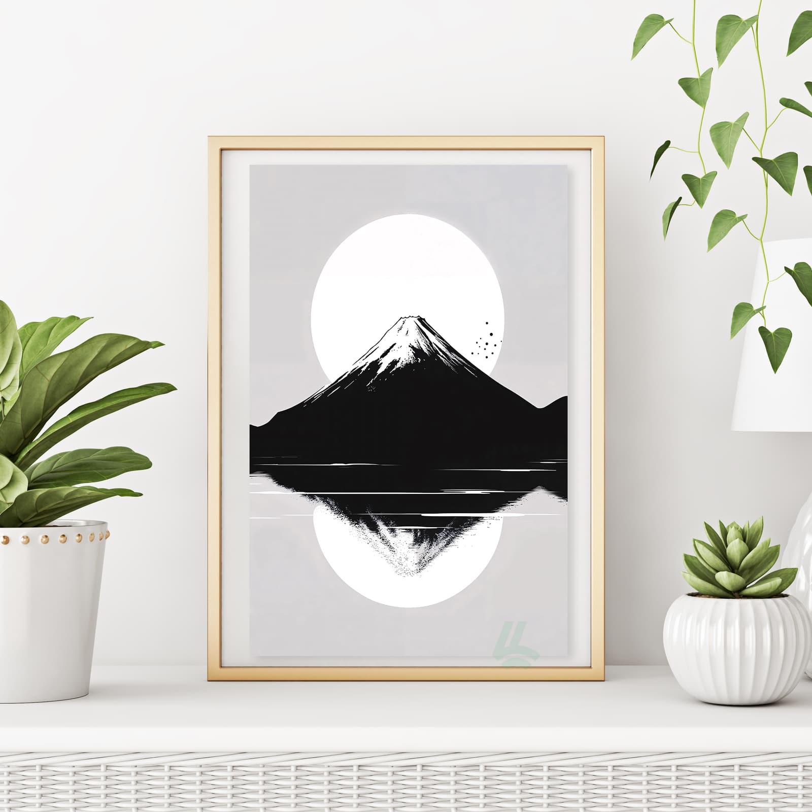Japanese Mountain Poster Featuring Mount Fuji product photo 6