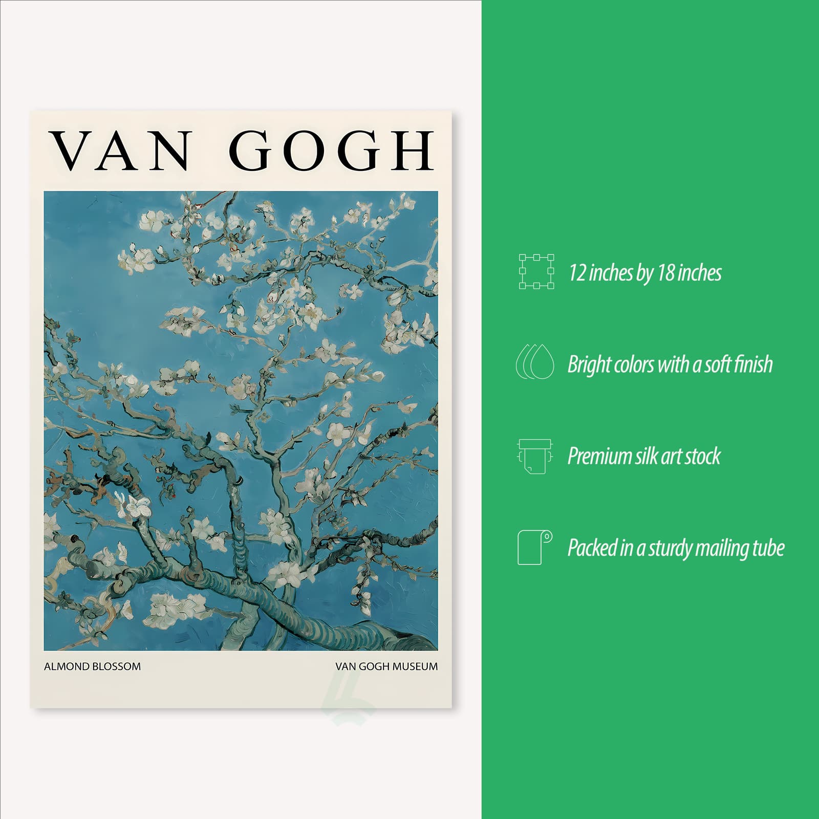 Van Gogh Almond Blossom Poster product photo 3